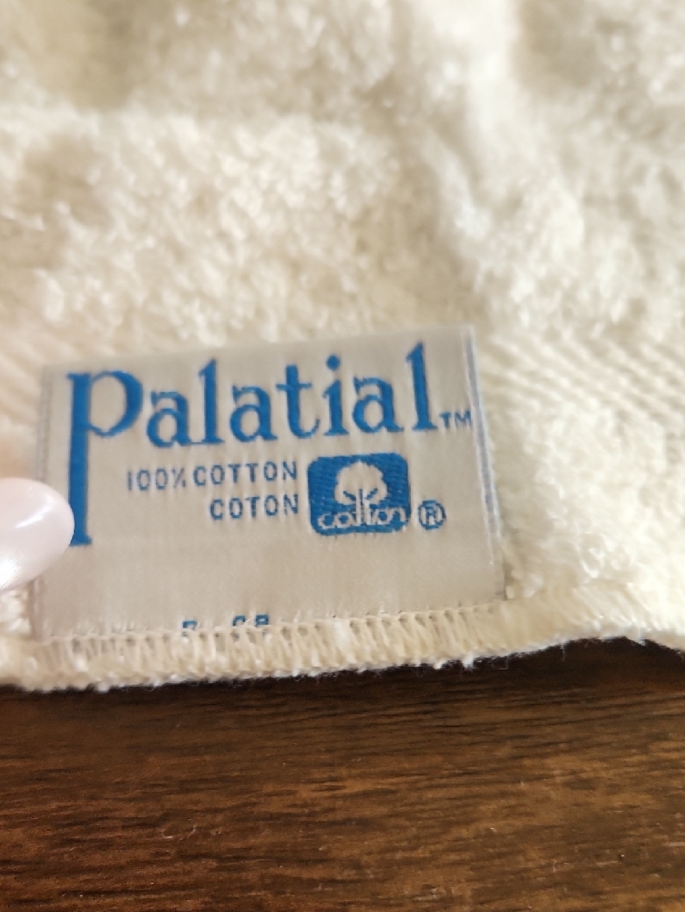 Palatial Embroidered Ivory Towel Set - 8 Piece Bath, Hand, Washcloth,finger - Picture 7 of 7